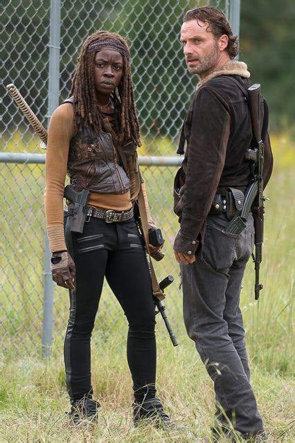 rick michonne the walking dead romance key moment