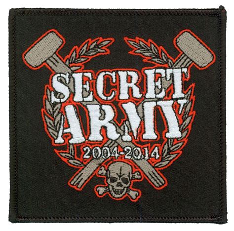 rebel sound music secret army 10th anniversary patch