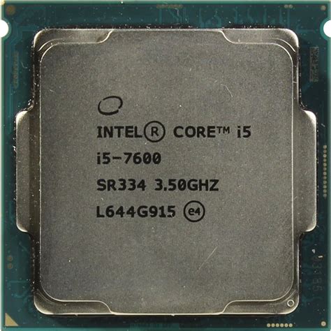 Процессор Intel Core I5 7600 Processor Oem купить сравнить тесты