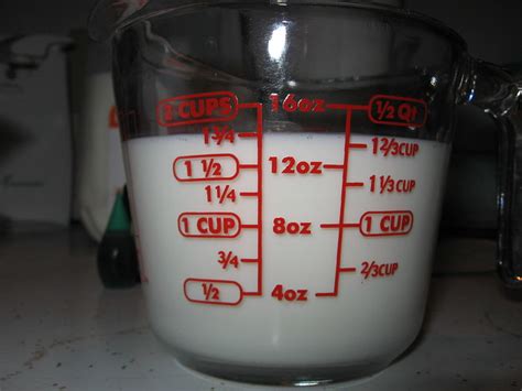 2/3 + 1/3 = 3/3 = 1 cup. 1 3/4 cup milk | Flickr - Photo Sharing!