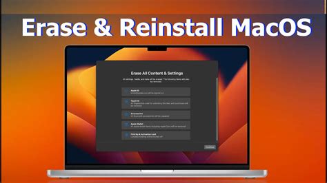 How Format And Restore Mac Erase Mac And Reset It To Factory Settings