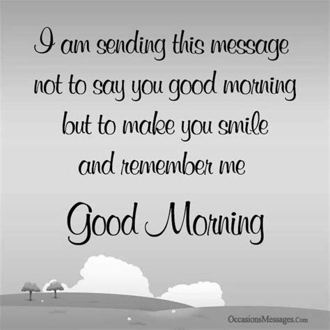 Good Morning Message Sms