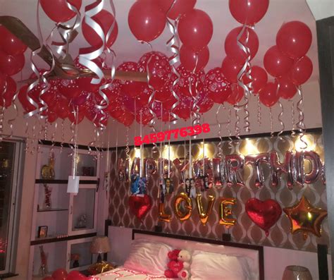 Romantic room decoration for birthday surprise pune. Romantic Room Decoration For Surprise Birthday Party in ...