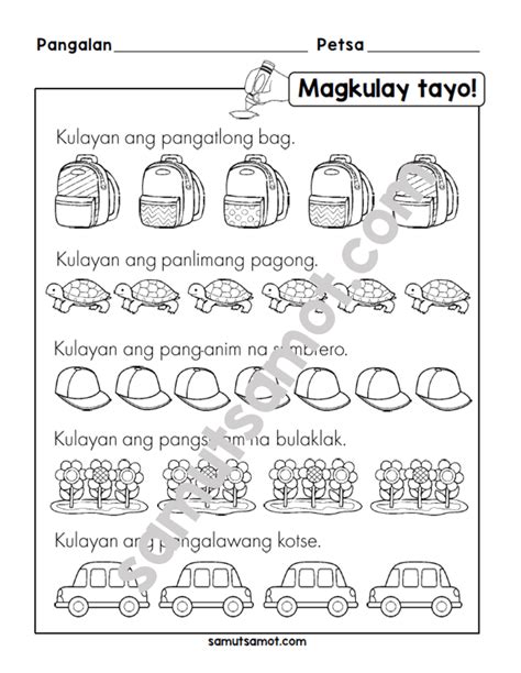 Cool Free Printable Filipino Worksheets For Grade Yee Jie Vrogue