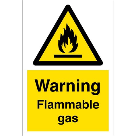 Flammable Gas Signs From Key Signs Uk