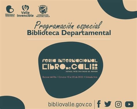 Once Días De Programación De La Biblioteca Departamental En La Feria