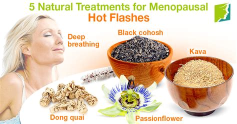 5 Natural Treatments For Menopausal Hot Flashes Menopause Now