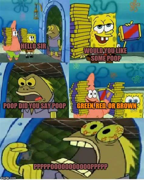 Spongebob Meme Poop