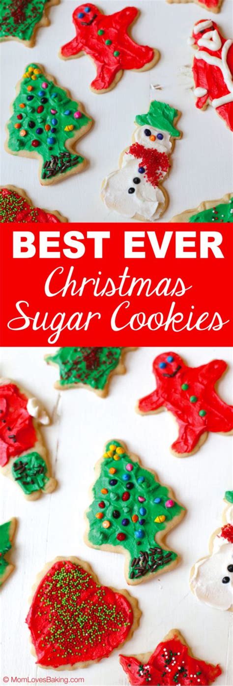 We're using my classic sugar cookies and freezing instructions: Best Ever Christmas Sugar Cookies - Mom Loves Baking