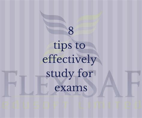 8 Tips To Prepare For Exams In Short Time Safsms Blog