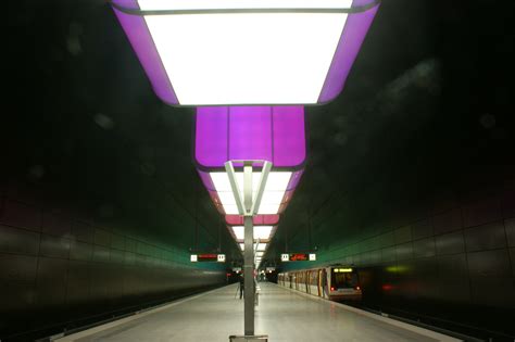 Free Images Light Train Tunnel Subway Metro Lighting Public