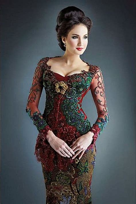 Desain dress brokat wanita untuk pesta terbaru. Model-Kebaya-Modern-Terbaru.jpg (500×748) | Wanita, Pakaian wanita, Pengantin
