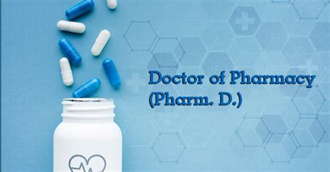 Doctor Of Pharmacy Pharmd