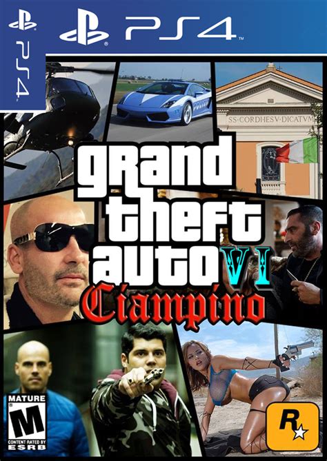 Grand Theft Auto Vi Ciampino For Playstation 4 By Emanuelepastino On