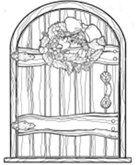 It's a coloring page classroom door! Craft Projects