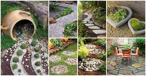 15 Sorprendentes Ideas Para Decoración De Jardín Con Piedras
