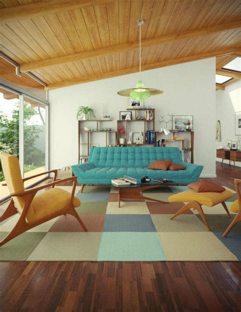 25 Midcentury Living Room Design Ideas Decoration Love