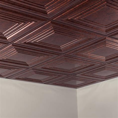 Fasade Ceiling Tile 2x2 Suspended Traditional 3 In