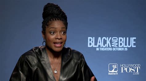 Naomie Harris Interview For Black And Blue Youtube