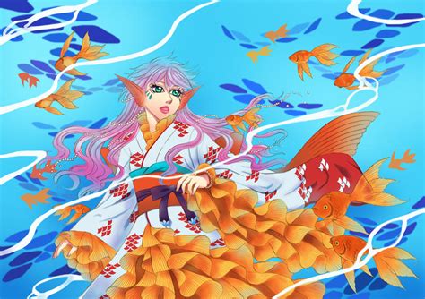 Goldfish Princess By Annemare On Deviantart