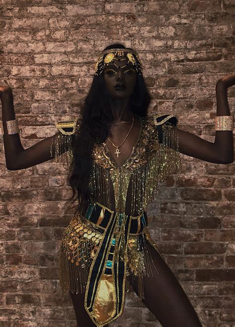Black Women Models Fotolia Blackwomenmodels Egyptian Goddess Costume
