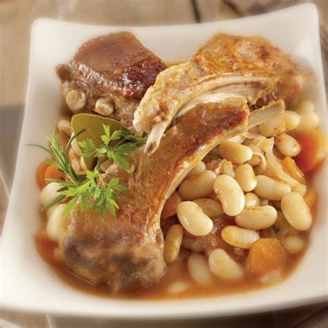 Recette Mouton aux haricots blancs