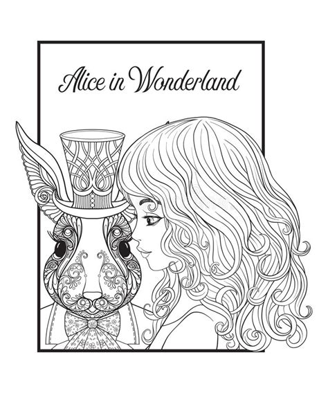 26 Best Ideas For Coloring Adult Alice In Wonderland Coloring Pages