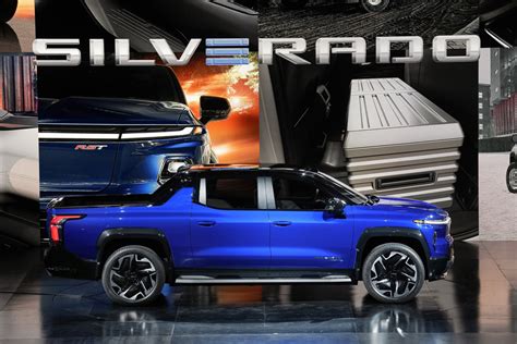 2023 Gm Unveils Its Chevrolet Silverado Ev Rst Electric Pickup