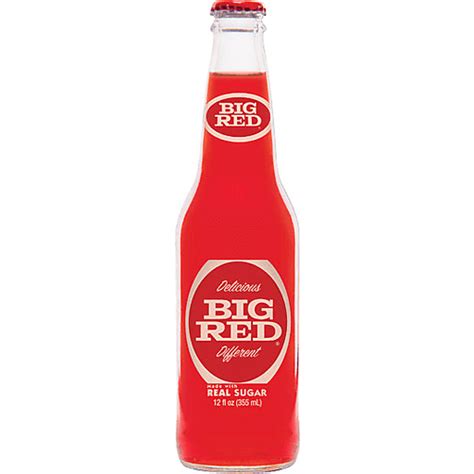 Big Red Soda 12 Fl Oz Glass Bottle Soda And Mixers Nunus Market