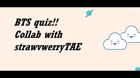 Bts Quiz Which Only True Armys Can Answer Collab With Strawverrytae