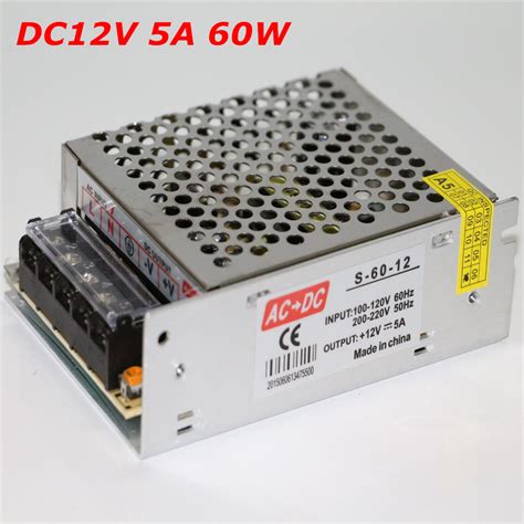 Автолампа 12v 0.5w d5мм с патроном. 220V to 12V 5A 60W Universal Regulated Switching Power ...