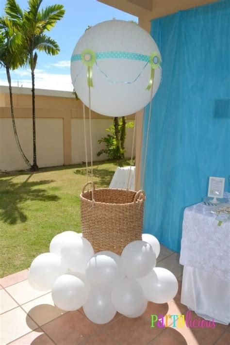 Looking for boys' bedroom ideas? Boy's Hot Air Balloon Party Theme - Spaceships and Laser Beams