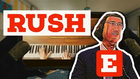Don't wanna do it ever again. RUSH E - Piano Cover - YouTube