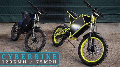 Riding Cyberbike Lightweight Electric Motorcycle Max Speed