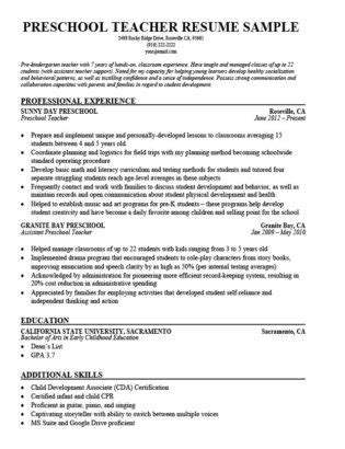 English teacher resume sample inspires you with ideas and examples of what do you put in the objective, skills, responsibilities and duties. Elementary Teacher Resume | IPASPHOTO