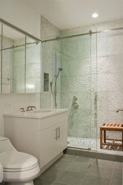 bathroom remodel glass shower simple home designs