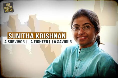 Sunitha Krishnana A Survivor And A Fighter The Logical Indian