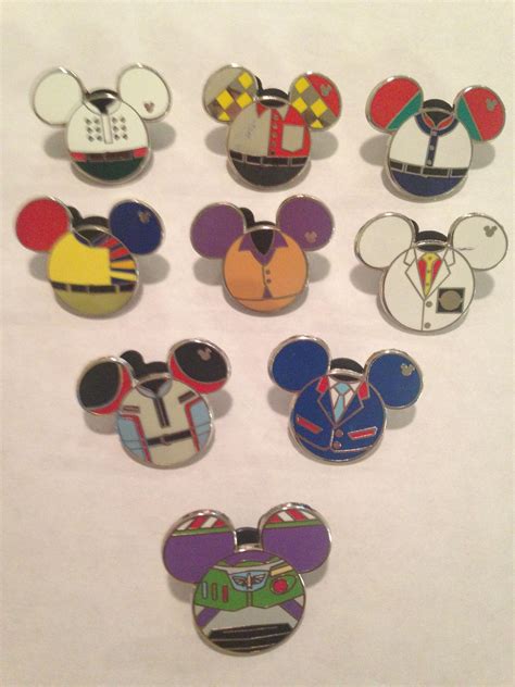 2008 disney mickey head and ears italy pin rare disney patches and pins 1968 now