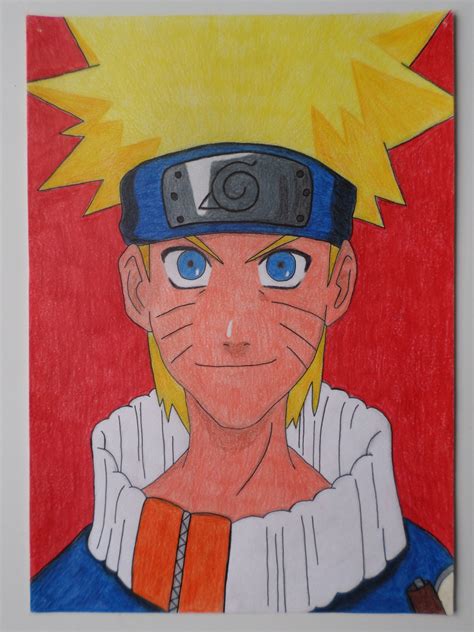 Naruto Uzumaki Pencil Drawing By Me Naruto Kulturaupice