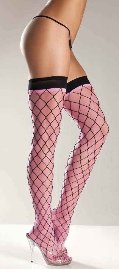 Viktor Viktorias View Sexy Thigh Highs Make A Statement In The Fence Net Thigh Highs