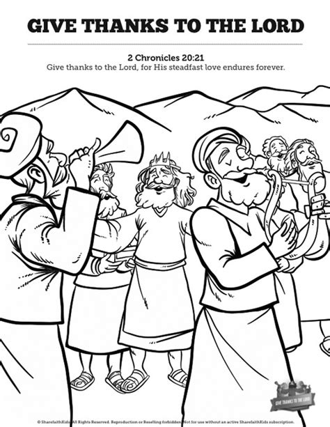 Https://tommynaija.com/coloring Page/2 Chronicles 20 1 20 Preschool Coloring Pages