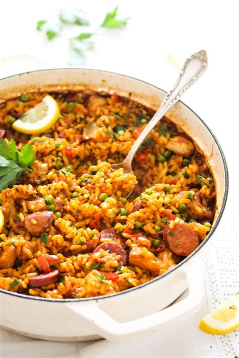 Easy Chicken and Chorizo Paella Recipe