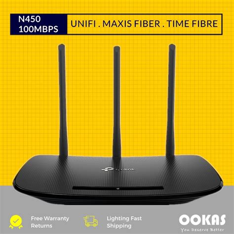 Best 4g / lte internet for up to 5 mobile devices. TP-LINK 450Mbps Wireless N450 WiFi Router TL-WR940N UniFi ...