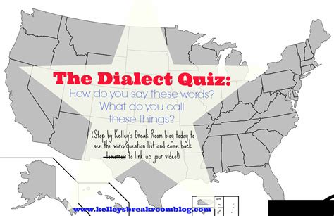 The Dialect Quiz How Do You Say These Words What Do You Call These