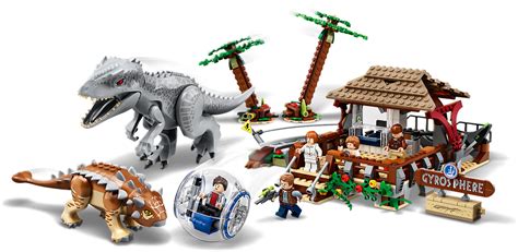 Buy Lego Jurassic World Indominus Rex Vs Ankylosaurus At Mighty Ape Nz