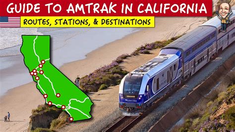 Amtrak California Routes Maps Prices And Seat Information Youtube