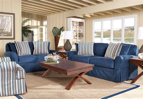 How to choose curtains {and not lose your sanity}. Cindy Crawford Home Beachside Blue 7 Pc Living Room ...