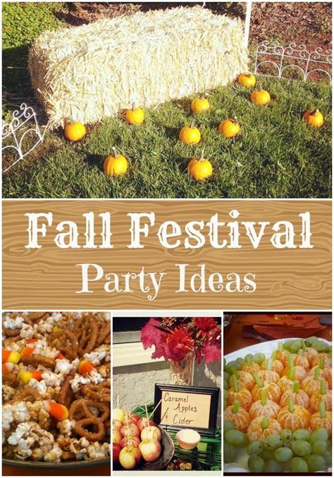 Fall Festival Birthday Party Fall Harvest Party Fall Birthday