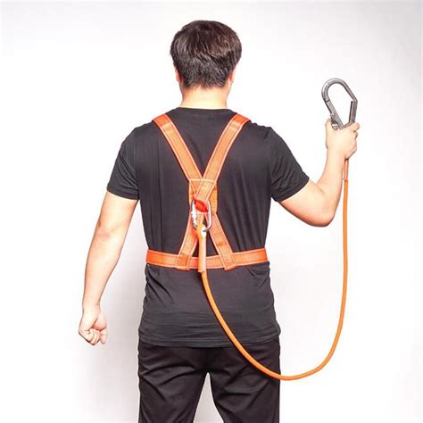 Safety Harness Fall Protection Tree Climbing Sling Shock Absorbing
