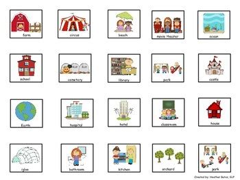 Noun Webs - Person, Place, Thing, Animal by Heather Bates | TpT